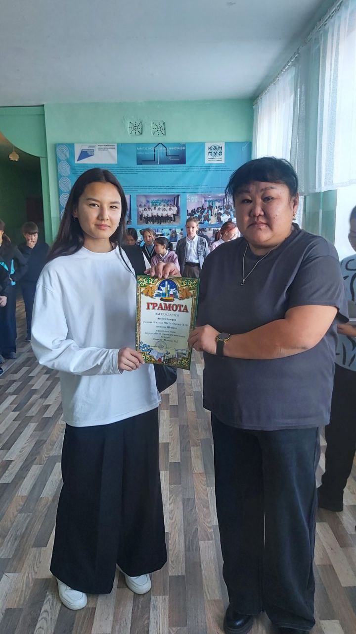 Результаты ВсОШ школьный этап!.